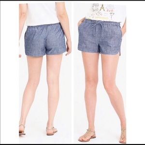 🆕 NWOT 🆕 Medium J.Crew Chambray Shorts